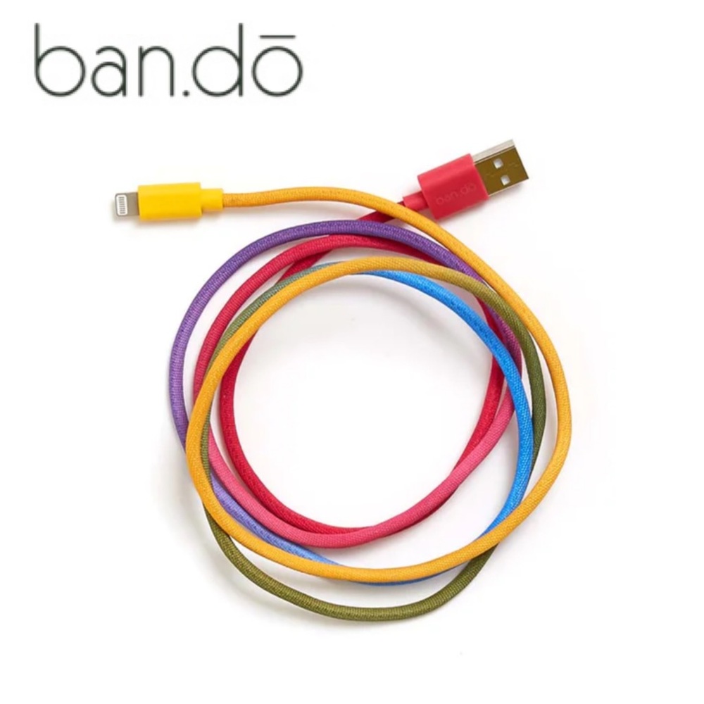 Ban.do Back me up! Charging Cord- Rainbow